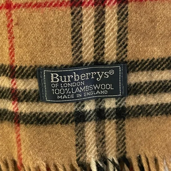 Vintage Burberry Scarf - Picture 2 of 2